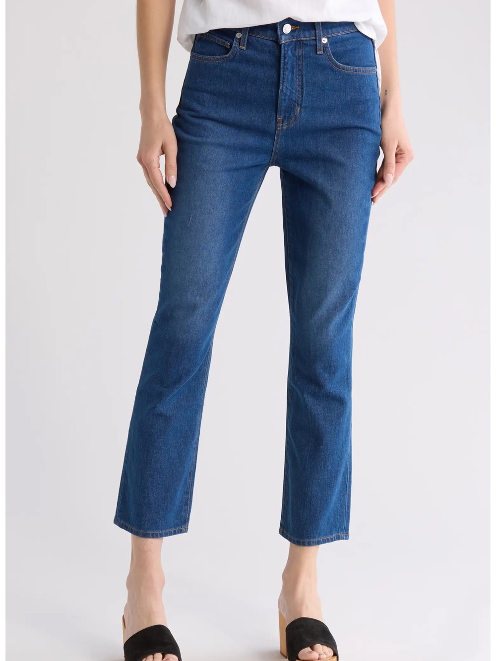 NWT Veronica Beard Carly Kick Flare Crop Size 26